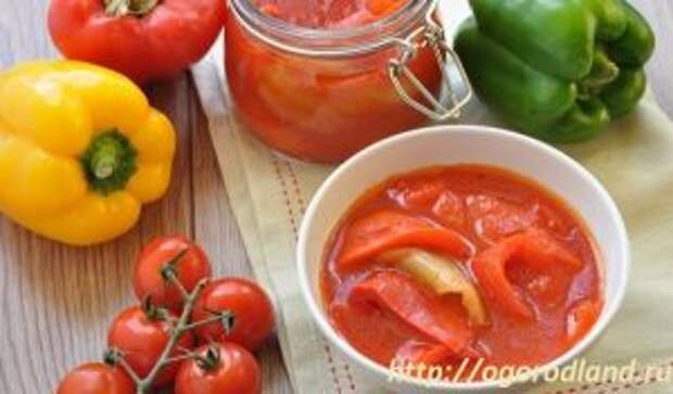 Пошаговый рецепт приготовления лечо из перцев с томатной пастой.