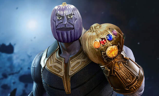 THANOS PUMPKIN