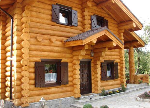 Деревянный дом из сруба