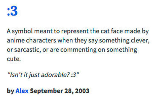 Urban Dictionary :3