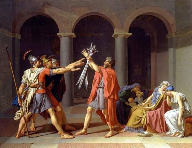 художник Жак-Луи Давид (Jacques-Louis David) картины – 04