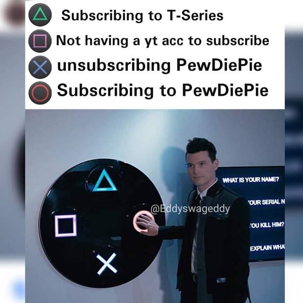 PewDiePie против T-Series