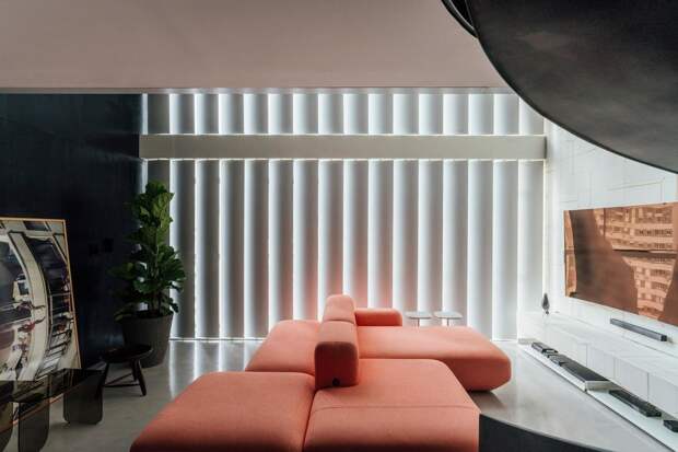 Интерьер с мезонином в Бразилии