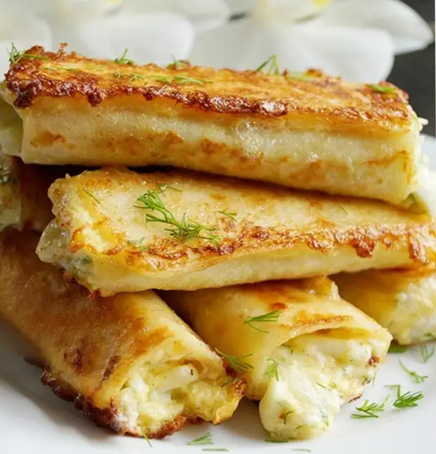 трубочки из лаваша