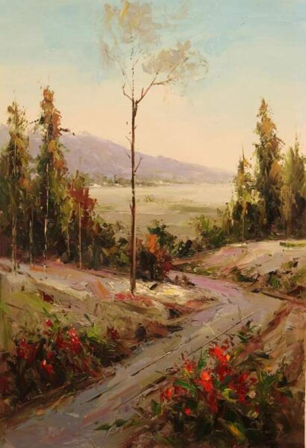 Андрей Шарабарин, «У одинокой осины», 2012 г.
