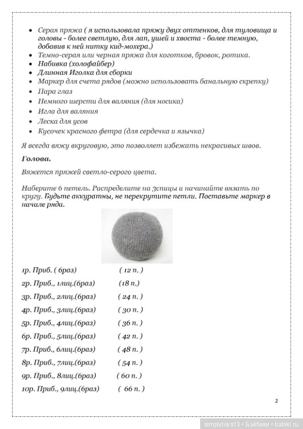 Отдам кота в хорошие руки - схема вязания и сборки этого существа, полного обаяния и любви!