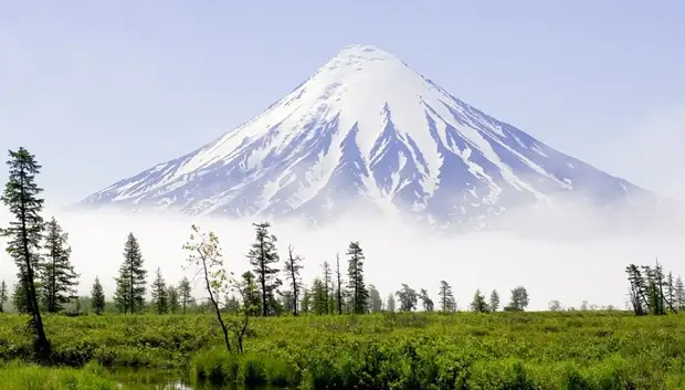 Фото: Самые опасные вулканы на территории России Самые опасные вулканы на территории России