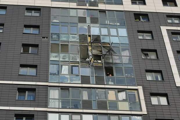 Опубликованы кадры разрушений в Новороссийске после удара ВСУ