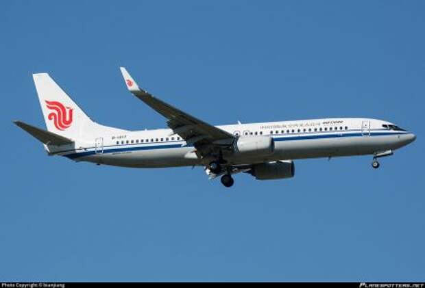 Boeing 737-89LWL авиакомпании Air China Inner Mongolia