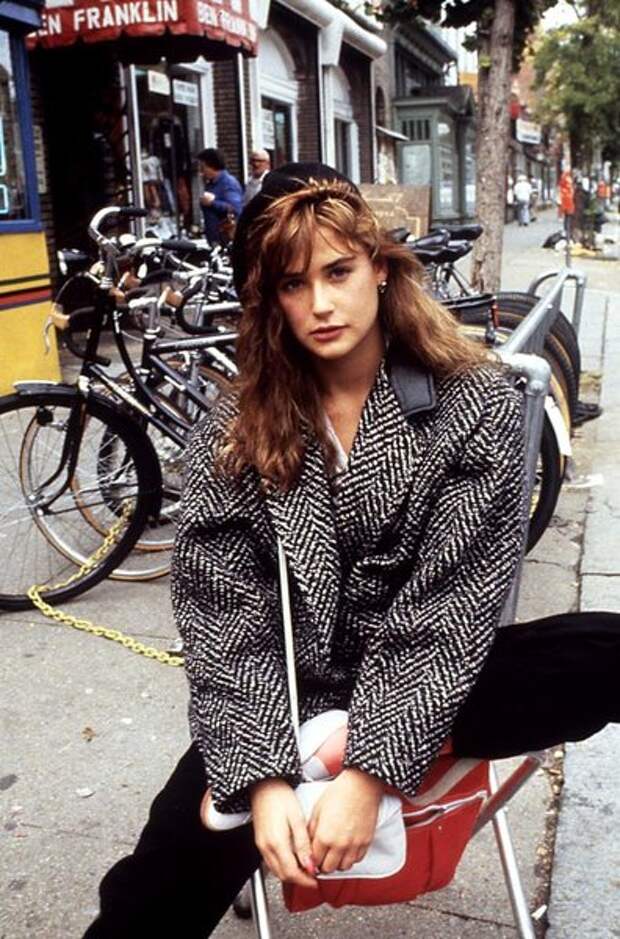Деми Мур, актриса, 1984 год