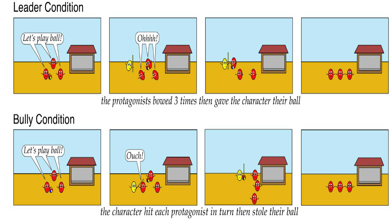 The first half of the cartoon
