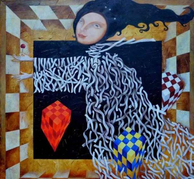 В лабиринте мыслей. Автор: Елена Дюмин.