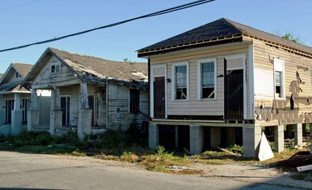 Нью-Орлеан, Луизиана америка, бедность, куда не надо ездить, неприятные места, сша, трущобы