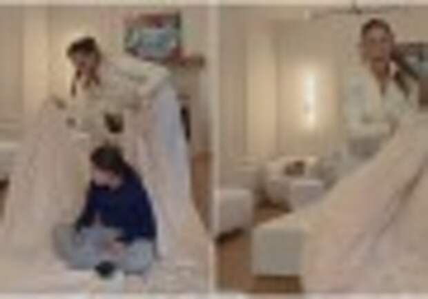 «Дурдом»: Муцениеце нарвалась на критику после забав с дочкой