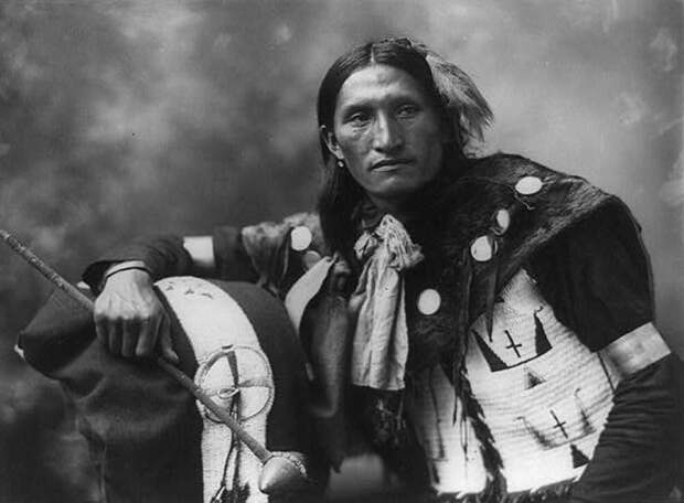 Индеец племени лакота (ок. 1899).