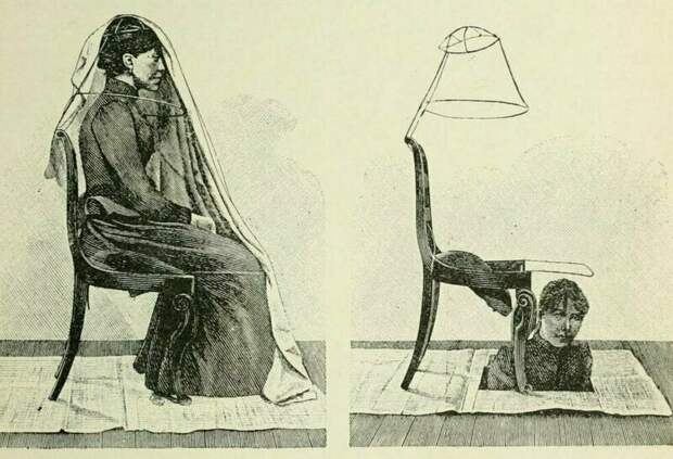 Иллюзии и трюки в картинках из книги 1897 года выпуска Иллюзии и трюки в картинках из книги 1897 года выпуска
