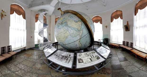 Готторпский глобус - уникальнейший экспонат Кунсткамеры