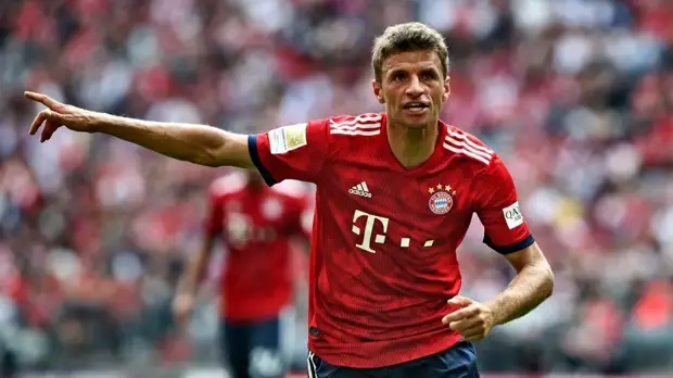 Футболист «Баварии» Мюллер провёл свой 100-й матч в Лиге чемпионов