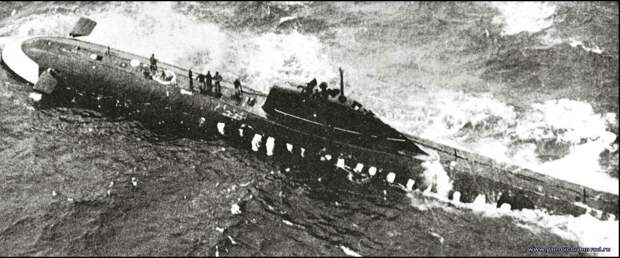 Советская АПЛ К-8 навеки осталась лежать на глубине 4789 метров в Бискайском заливе Атлантического океана. Фото из архива поисковой группы.