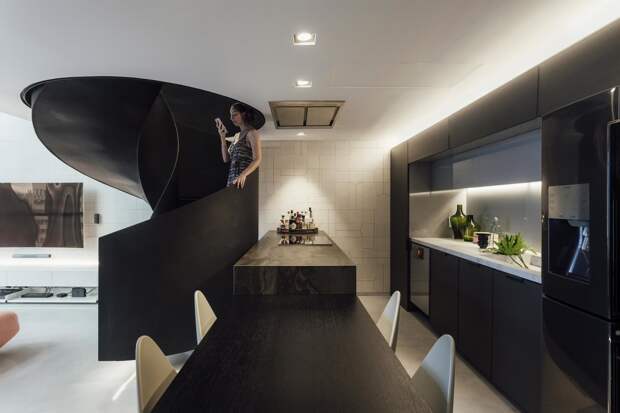 Интерьер с мезонином в Бразилии