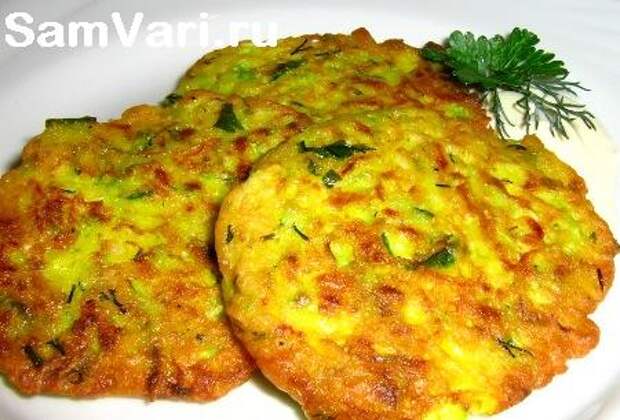кабачковые оладьи рецепт