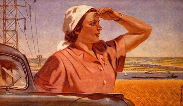 Идеальная колхозница: какие женщины считались красивыми в советском селе время, женщина, образ