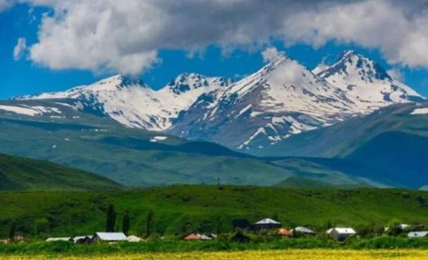 Аномальная зона на горе Арагац 