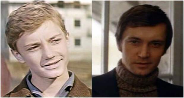 Евгений Герасимов в фильмах "Человек, которого я люблю" (1966) и "Огарева, 6" (1980)