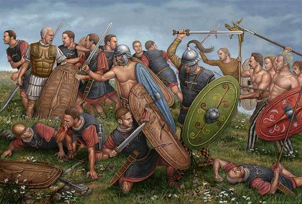 Галльская война Цезаря Цезарь, Галлы, Война, История, Длиннопост