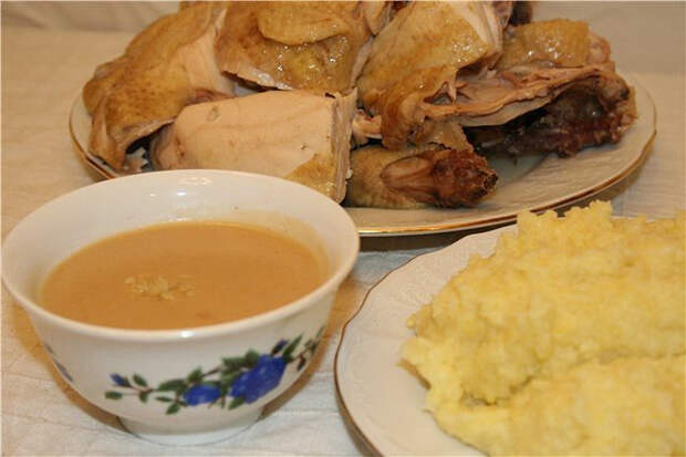 Особое значения мяса птицы в рационе адыгов