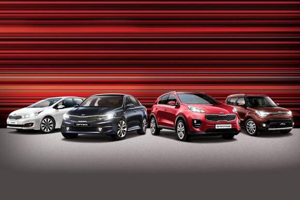 Четыре модели Kia обзавелись спецверсиями Red Line
