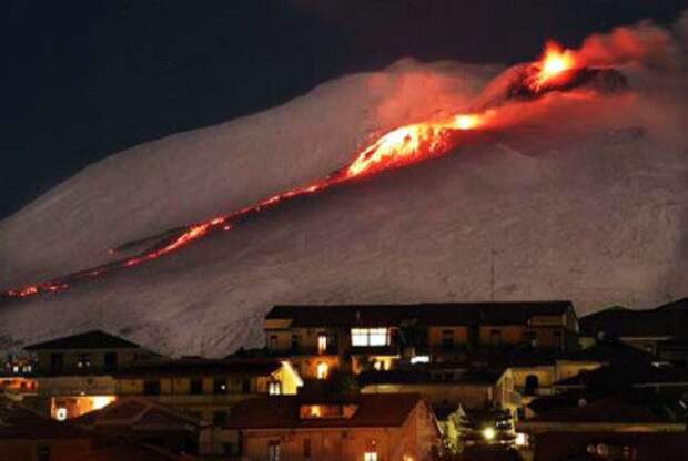 Извержение вулкана. Извержение вулкана