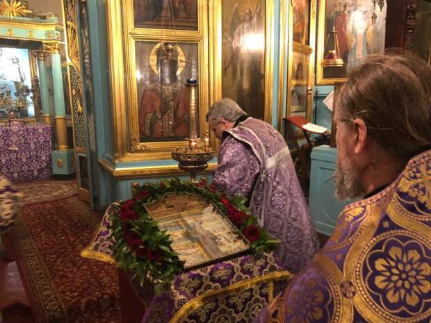 Храм Владимирской иконы Божией Матери в Виноградове наладил трансляции богослужений Фото с сайта храма
