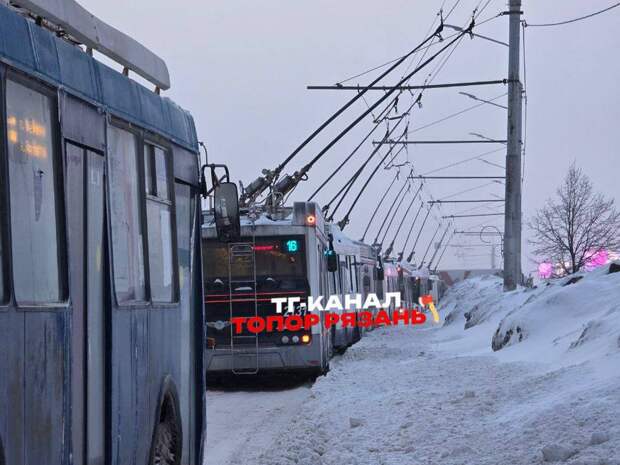 Рязанцы сообщили о «транспортном коллапсе» на Московском шоссе