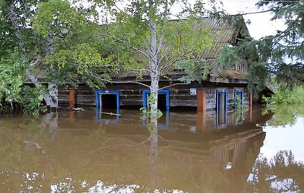 Последствия мощного паводка в Приморье сняли на видео