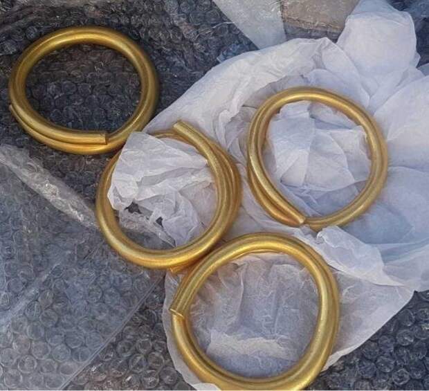 The rings may have served as a kind of ancient currency.