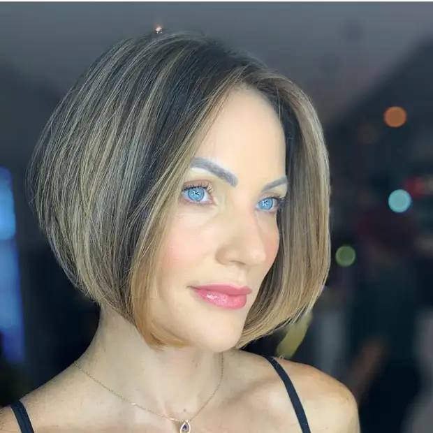 Модные окрашивания для русых волос 2022 для женщин старше 40 лет