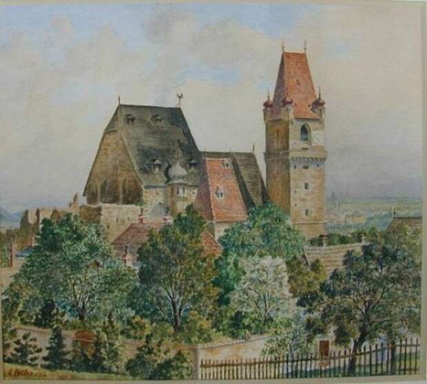 Картины Адольфа Гитлера (26 фото)