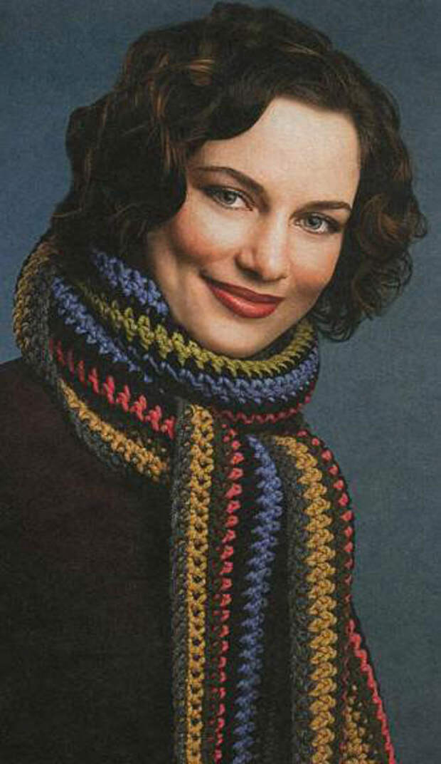 Как стильно носить шарф