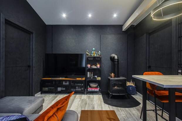Грамотный интерьер мини-дома 40 м² в Подмосковье: проект, который дизайнеры сделали сами для себя