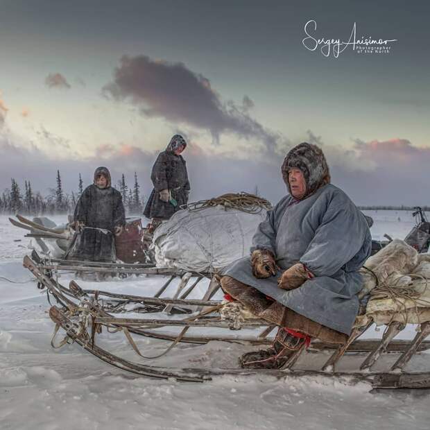 Повседневная жизнь Северо-Западной Сибири на снимках Сергея Анисимова