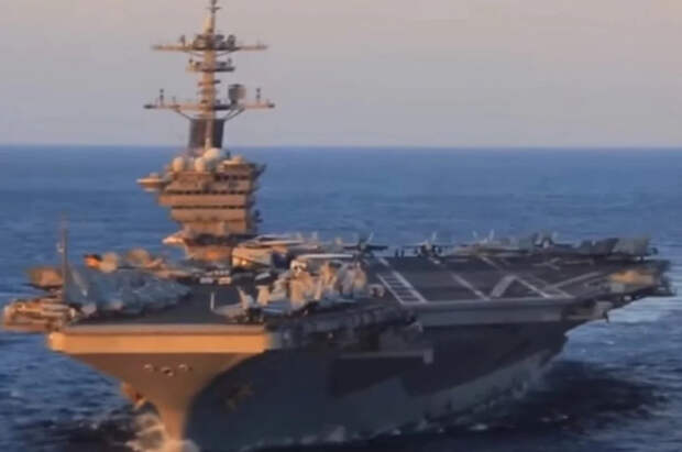 КСИР: иранские беспилотники атаковали авианосец США «Авраам Линкольн»