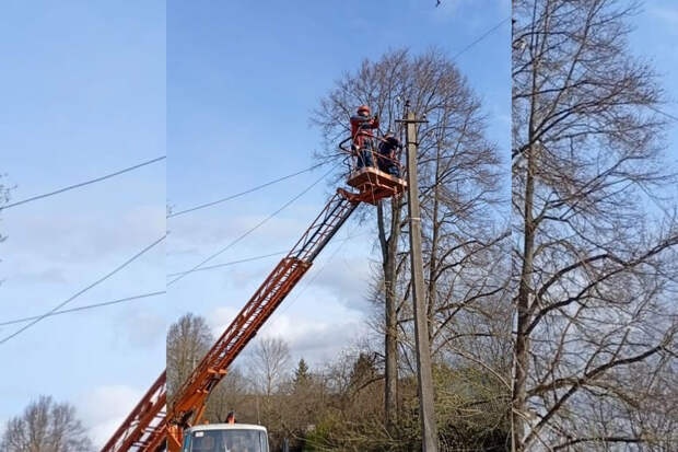 В Смоленской области энергетики работают в усиленном режиме, устраняя последствия непогоды