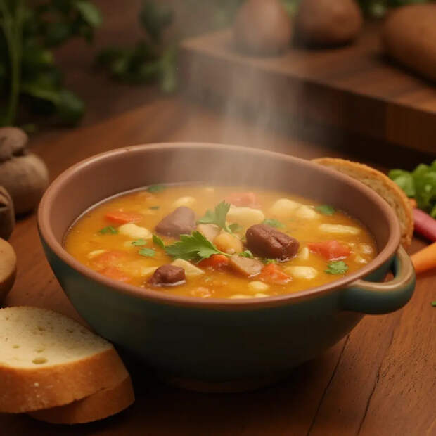 Что съесть после новогоднего запоя: врач назвал единственный суп, который реально спасает