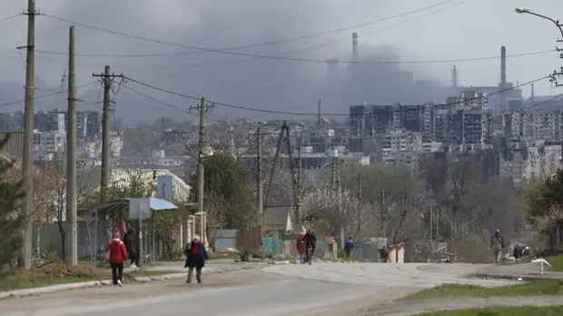 Минобороны: для выхода граждан из «Азовстали» в 14:00 25 апреля прекратятся боевые действия