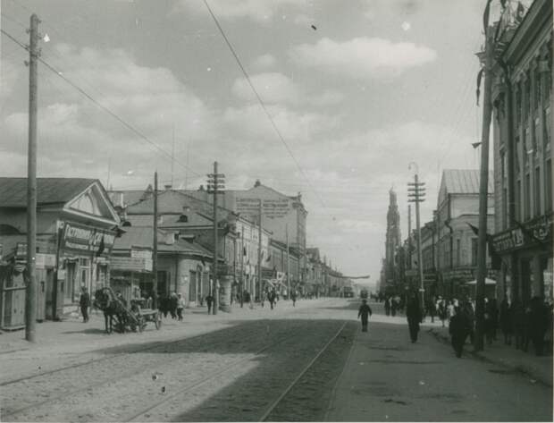 1932 год. Казань. Улица Баумана.