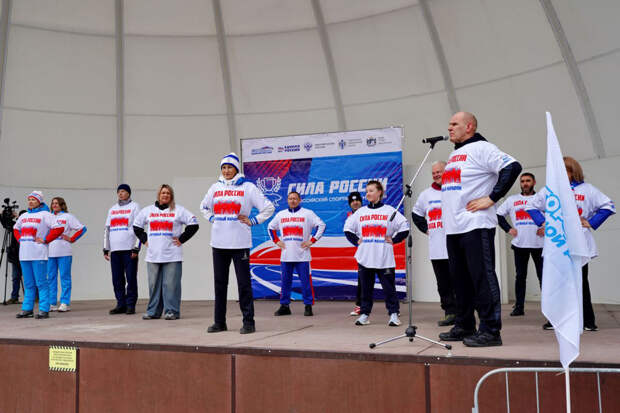 Более миллиона человек примут участие в спортивном марафоне "Единой России"