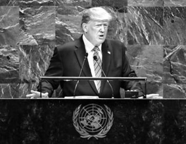 На трибуне ООН Трамп казался подавленным, но начало процедуры импичмента его подбодрит