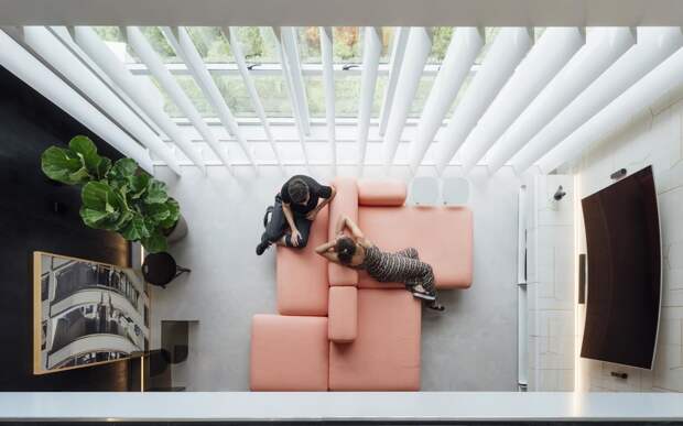 Интерьер с мезонином в Бразилии