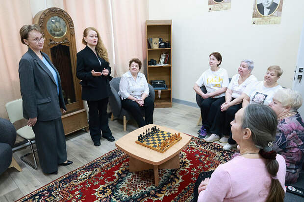 Новый досуговый центр открылся в Тульской области для пожилых